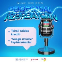 117. ASAN Radio “Rəqəmsal Azərbaycan” verilişi - Təhsil tələbə krediti / "Google Chrome" faydalı imkanlar