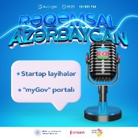 119. ASAN Radio “Rəqəmsal Azərbaycan” verilişi - Startap layihələr / "myGov" portalı