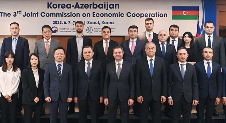 Seulda Azərbaycan və Koreya arasında Hökumətlərarası Birgə Komissiyanın üçüncü iclası keçirilib